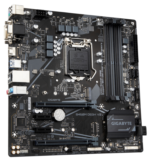 Bekijk afbeelding 4 van Gigabyte 1200 B460M DS3H V2 - M.2/HDMI/DVI/VGA/ÂµATX